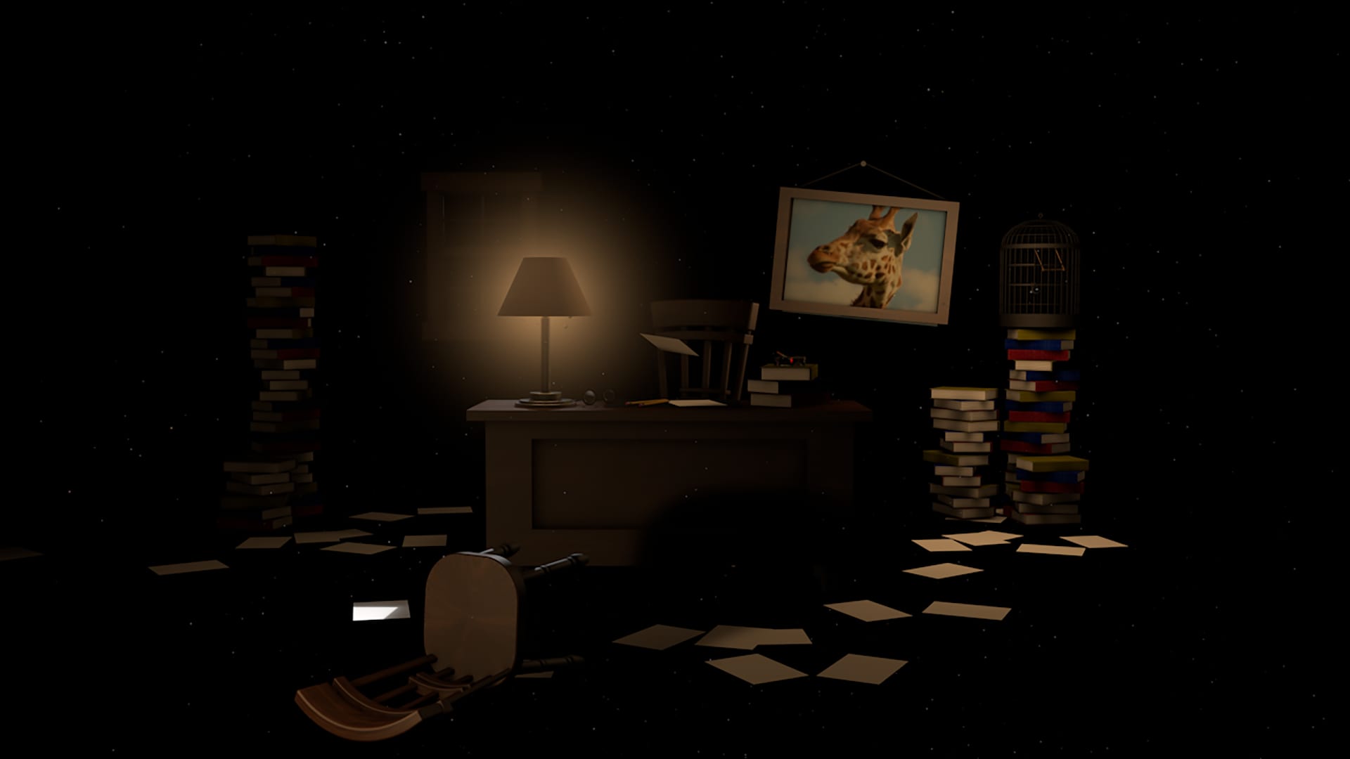 Office space render still