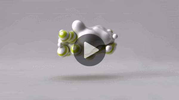 Squishy blobs 3D animation still