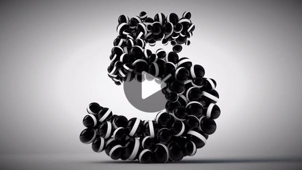Number 5 3D animation still