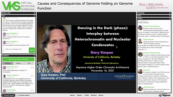 Virtual Keystone Symposia production montage still